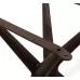 Стол обеденный Sheffilton SHT-TU30-2/TT 120/80 SHT-СП07 коричневый/бетон крем