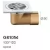 Душевой трап Gappo G81054 хром