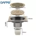 Душевой трап Gappo G83001-4 бронза