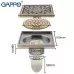 Душевой трап Gappo G81003-4 бронза