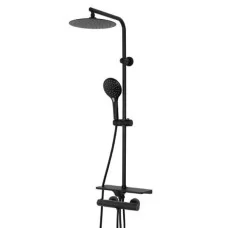 Душевая система Rea Mike Black P055..