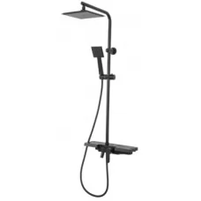 Душевая система Rea Bravo Black P0636 черный