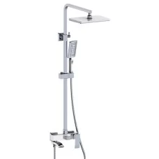 Душевая система Vivi Felice 1060B хром/белый