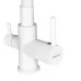 Смеситель для кухни под фильтр Wisent W4255W-3 белый