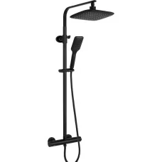 Душевая система Rea Tom black P7101 черный