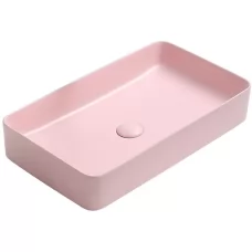 Раковина CeramaLux 60х35 78189MP-3 розовый
