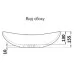 Раковина CeramaLux 61х36 7811AMC-1 Капучино