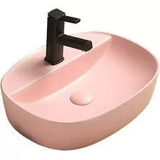 Раковина CeramaLux 50х38 78239XMP-3 розовый