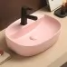 Раковина CeramaLux 50х38 78239XMP-3 розовый