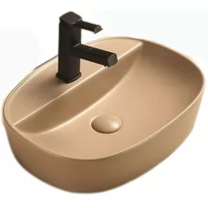 Раковина CeramaLux 50х38 78239XMC-1 Капучино