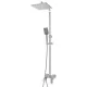 Душевая система Vivi Felice 1060 NICHEL сталь