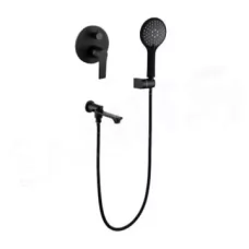 Смеситель для ванны Vivi Felice 8020 NERO OPACO черный