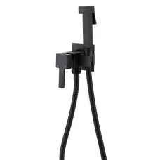 Смеситель с гигиенической лейкой Vivi Felice 3515 NERO OPACO черный