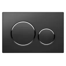 Кнопка смыва Vincea VFP-005MB матов..