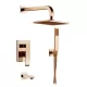 Душевая система Ahti Kerava Gold KA405318 золото розовое