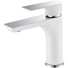 Смеситель для умывальника Ahti Sipoo White SB201101 хром/белый