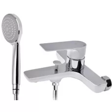 Смеситель для ванны Ahti Sipoo White SB405001 хром/белый