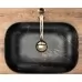 Умывальник Rea Belinda Black Marble U8908 матовый черный