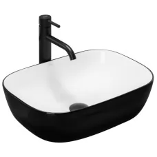 Умывальник Rea Belinda White Black ..