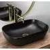 Умывальник Rea Belinda Black Mat U8470 черный