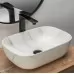 Умывальник Rea Belinda Marble Matt U8702 белый