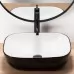 Умывальник Rea Belinda White Black U6332 черный