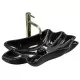 Умывальник Rea Infinity Black U3401 черный