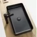 Умывальник Rea Denis Black Mat U3690 черный