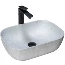 Умывальник Rea Livia Grey U3801 серый