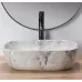 Умывальник Rea Livia Stone U3800 47х34 серый