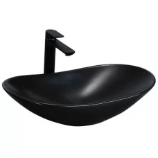 Умывальник Rea Royal Black U0442 черный