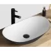 Умывальник Rea Royal Black White Mat U6600 черный