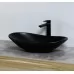 Умывальник Rea Royal Black U0442 черный