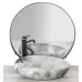 Умывальник Rea Roxy C Stone L.Grey U6651 серый цвет