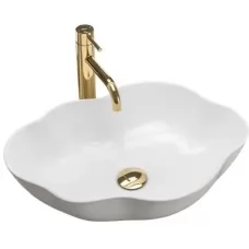 Умывальник Rea Pearl U0265 белый цвет