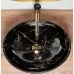 Умывальник Rea Sofia Black Marble Shiny U5611 черный
