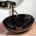 Умывальник Rea Sofia Black Marble Shiny U5611 черный