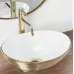 Умывальник Rea Sofia Brush Gold U3697 золото
