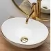 Умывальник Rea Sofia Gold Edge U3287 белый