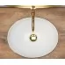 Умывальник Rea Sofia Gold Edge U3287 белый