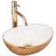 Умывальник Rea Sofia Gold/White Mini U6334 золото