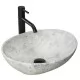 Умывальник Rea Sofia Light Stone U0165 серый