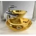 Умывальник Rea Sofia Gold N U9015 золото