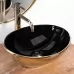 Умывальник Rea Sofia in Black Gold U4527 черный / золото