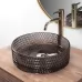 Умывальник Rea Cristal Black U9671 черный