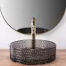 Умывальник Rea Cristal Black U9671 черный