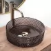 Умывальник Rea Cristal Black U9671 черный