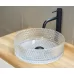Умывальник Rea Cristal Transparent U9670 прозрачный