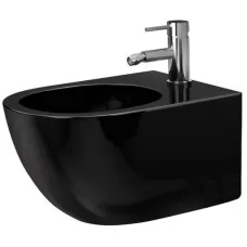 Биде Rea Carlo Mini Black matt C6380 (подвесное)