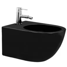 Биде Rea Carlo Mini Black matt C9901 (подвесное)